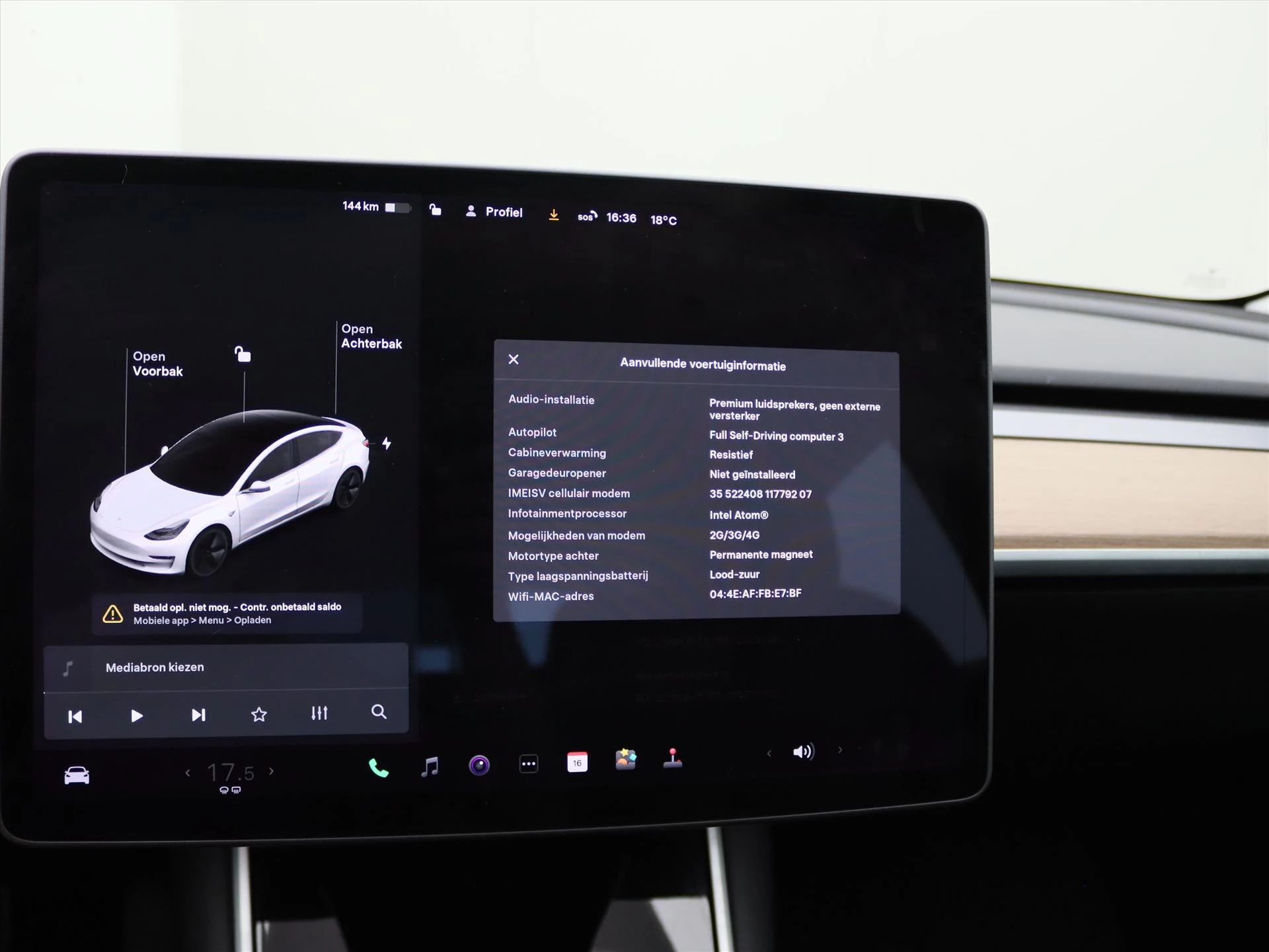 Hoofdafbeelding Tesla Model 3