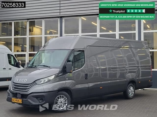 Hoofdafbeelding Iveco Daily Iveco Daily 35S21 BPM VRIJ! 3.0L Automaat 210PK L3H2 2025-Model 3,5t Trekvermogen ACC LED CarPlay Camera Parkeersensoren Velgen 16m3 Euro6 L4H2 16m3 Airco