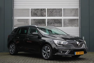 Renault Mégane Estate 1.3 TCe Bose Clima/Cruise/Navi/Bluetooth/Keyless/Camera/PDC360/Park.Assist/HalfLeder/17"LM/Isofix/Trekhaak