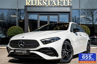 Hoofdafbeelding Mercedes-Benz A-Klasse Mercedes A-klasse A250e AMG|PANO|BURMESTER|360°|HEAD-UP|18''