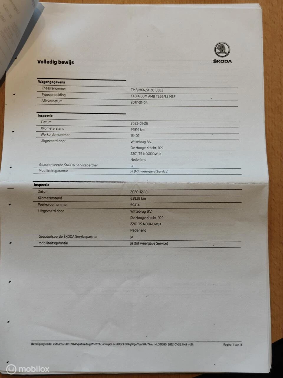 Hoofdafbeelding Škoda Fabia