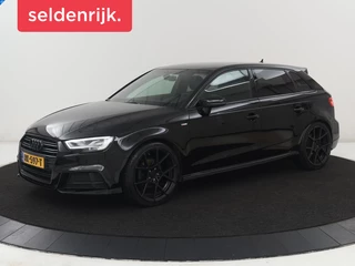 Audi A3 Sportback 1.5 TFSI CoD Sport S Line Edition | Cruise control | Navi. Full map | Climate control | Full LED | Bluetooth | Half leder | Sportstoelen | S Line | Black Edition