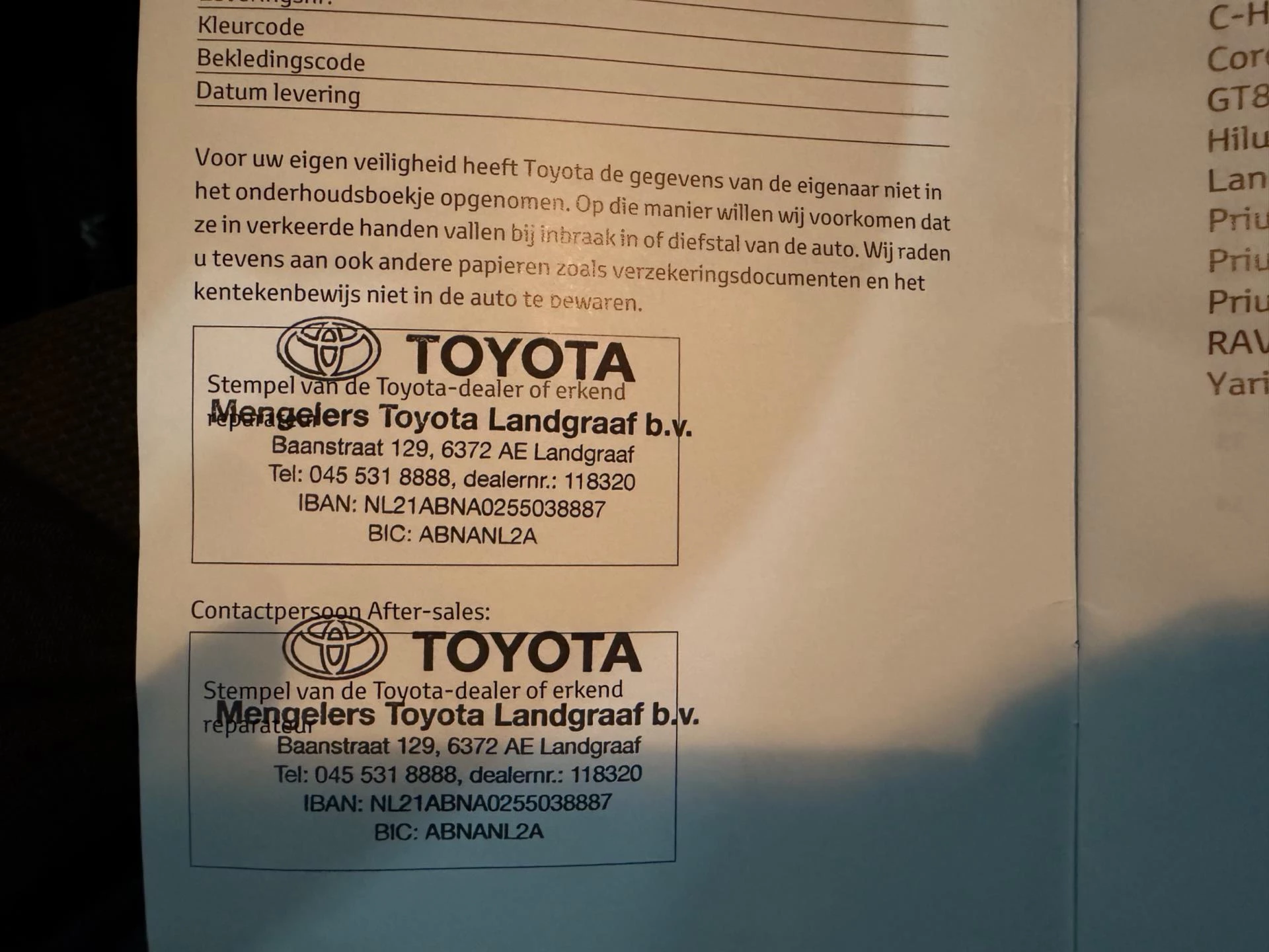 Hoofdafbeelding Toyota Yaris