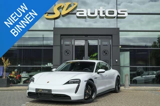 Hoofdafbeelding Porsche Taycan Porsche Taycan 4S 571pk Performance Plus 93 kWh 4-wielsturing PSCB brakes *BTW* Bose Adaptieve sportstoelen Matrix led Warmtepomp 21" LMV