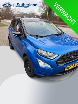 Hoofdafbeelding Ford EcoSport Ford EcoSport 1.0 EcoBoost ST-Line 125pk | Achteruitrijcamera | Stoelverwarming | Dodehoeksensoren | Climate control