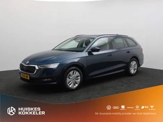 Skoda Octavia Combi Business Edition 1.0 eTSI 110pk DSG Automaat Navigatie, Cruise control, Elektrische achterklep, Parkeersensoren, Airco, DAB, LED verlichting