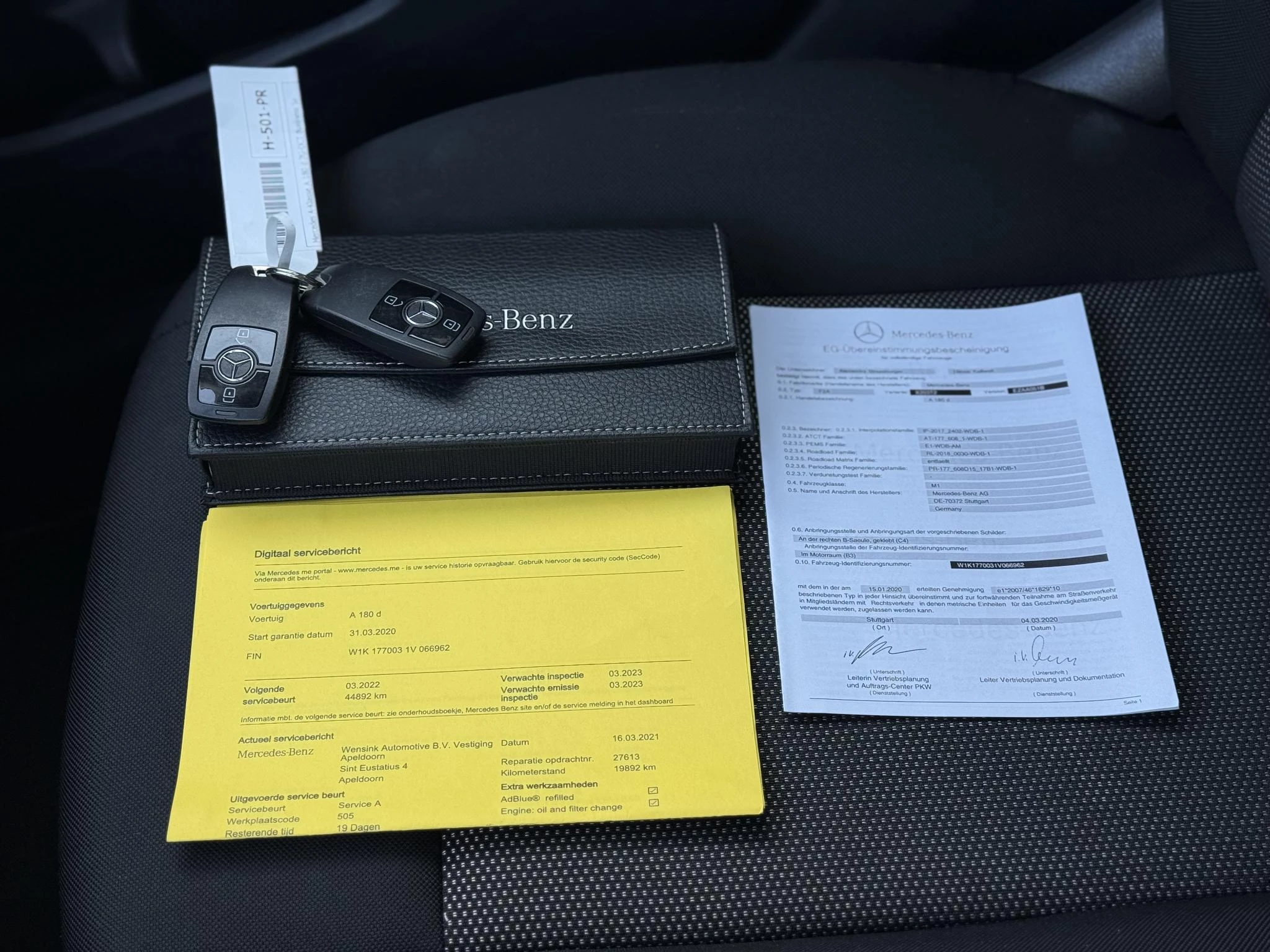 Hoofdafbeelding Mercedes-Benz A-Klasse