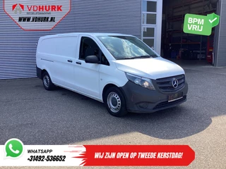 Mercedes-Benz Vito 116 CDI L3 XL EXPORT ONLY 2xSchuifdeur/ Standkachel/ Stoelverw./ Cruise/ Airco/ Trekhaak