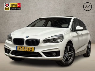 BMW 2 Serie 225xe iPerformance Sport 225Pk Automaat (PANORAMADAK, NAVIGATIE, STOELVERWARMING, GETINT GLAS, PARKEERSENSOREN, LEDEREN SPORTSTOELEN, MTX AUDIO, ELEK ACHTERKLEP, LED KOPLAMPEN, NIEUWSTAAT)