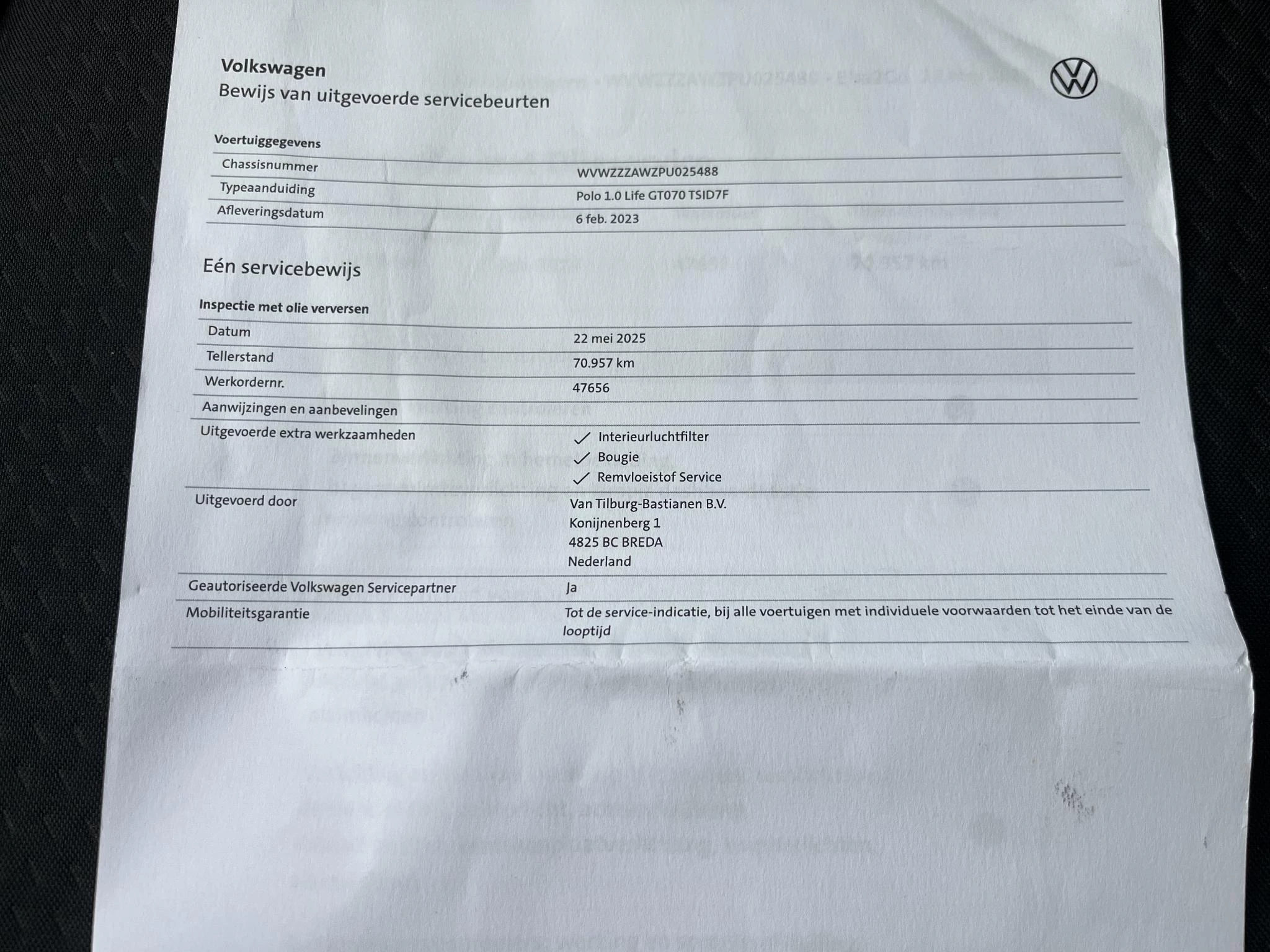 Hoofdafbeelding Volkswagen Polo