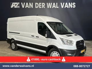 Ford Transit 2.0 TDCI 131pk L3H2 Euro6 Airco | Navigatie | Camera | Cruisecontrol | Apple Carplay | Stoelverwarming Android Auto, verwarmde voorruit, Parkeersensoren, Bijrijdersbank