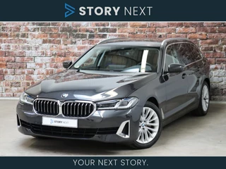 BMW 5 Serie Touring 520i High Executive Luxury Line Automaat / Live Cockpit Professional / Laser Light / Cruise Control / Achteruitrijcamera / Stoelverwarming / Climate Control / Comfort Stoelen / Parking Assistant / 18 Inch