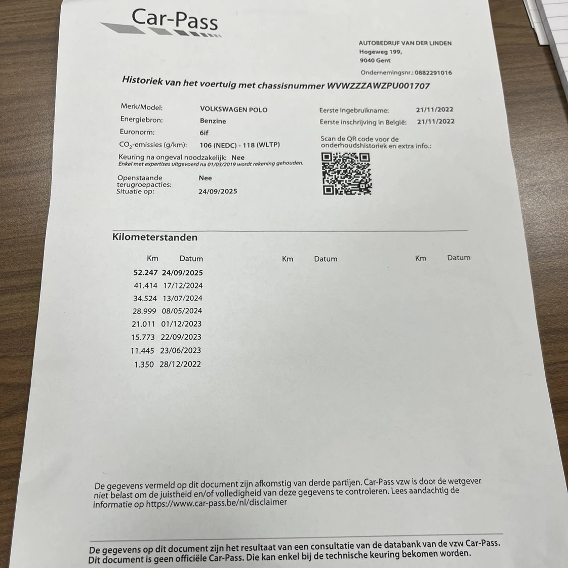 Hoofdafbeelding Volkswagen Polo