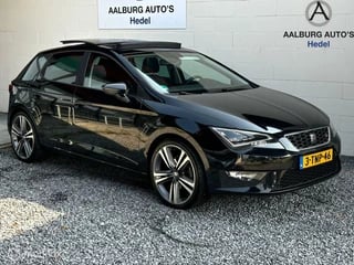 Seat Leon 1.4 TSI FR 140PK NAP Leder Pano Cruise  Trekhaak (afneembaar)