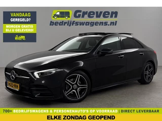 Mercedes-Benz A-Klasse 180 AMG Pano Sfeer Burmester Camera Virtual LED Memory Seats Clima Cruise Navi PDC 18''LMV