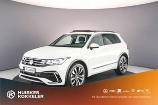 Volkswagen Tiguan R-Line Business 1.4 TSI eHybrid 245pk DSG Automaat Trekhaak, Panoramadak, Elektrische achterklep, Achteruitrijcamera, LED matrix koplampen, Adaptive cruise control, Airco, Stuurwiel verwarmd, Parkeersensoren, Stoelverwarming