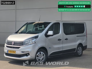 Fiat Talento 145pk Dubbel Cabine 2x schuifdeur Trekhaak Navi Camera Airco Cruise DC Doka Mixto 5m3 Airco Trekhaak Cruise control