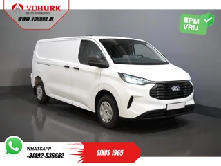 Ford Transit Custom 320 2.0 TDCI 170 pk Aut. L2 BPM VRIJ 5J/ 200.000 km Garantie./ 2.8t Trekverm./ CarPlay/ LED/ Climate/ Camera/ Cruise/ PDC