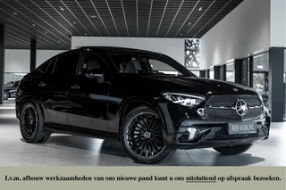 Mercedes-Benz GLC Coupé 400e 4-M AMG Night|Achterassturing|Luchtvering|ACC|Keyless|HUD|Trekhaak|360|Burmester|Mem