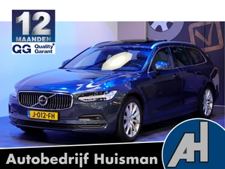 Volvo V90 2.0 B4 155kW/211pk Aut8 Facelift Business Pro Lounge PANORAMADAK + HARMAN/KARDON + 360 CAMERA + HEAD-UP + PILOT ASSIST + ADAPT.CRUISE + STOELVERWARMING V&A + 4-ZONE CLIMA + STUURVERWARMING + BLIS + LANE ASSIST + KEYLESS ENTRY&GO + PARKSENSOREN V&A + 18" L