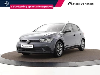 Volkswagen Polo 1.0 TSI 95pk Life · Apple/Android Car Play · Airco · P-Sensoren · DAB · Getint Glas · 15'' Inch · Garantie t/m 04-09-2027 of 100.000km