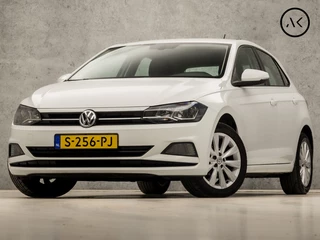 Volkswagen Polo 1.0 HighlineSportline (APPLE CARPLAY, CLIMATE, STOELVERWARMING, CRUISE, SPORTSTOELEN, LM VELGEN, ARMSTEUN, NIEUWE APK, NIEUWSTAAT)