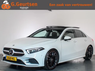 Hoofdafbeelding Mercedes-Benz A-Klasse Mercedes-Benz A-klasse 250 Premium Plus, AMG-line Panoramadak, Navigatie, Lederen Bekleding, 360 Graden Camera, Achteruitrijcamera, Parkeersensoren, Automaat, Memory stoelen, Cruise control