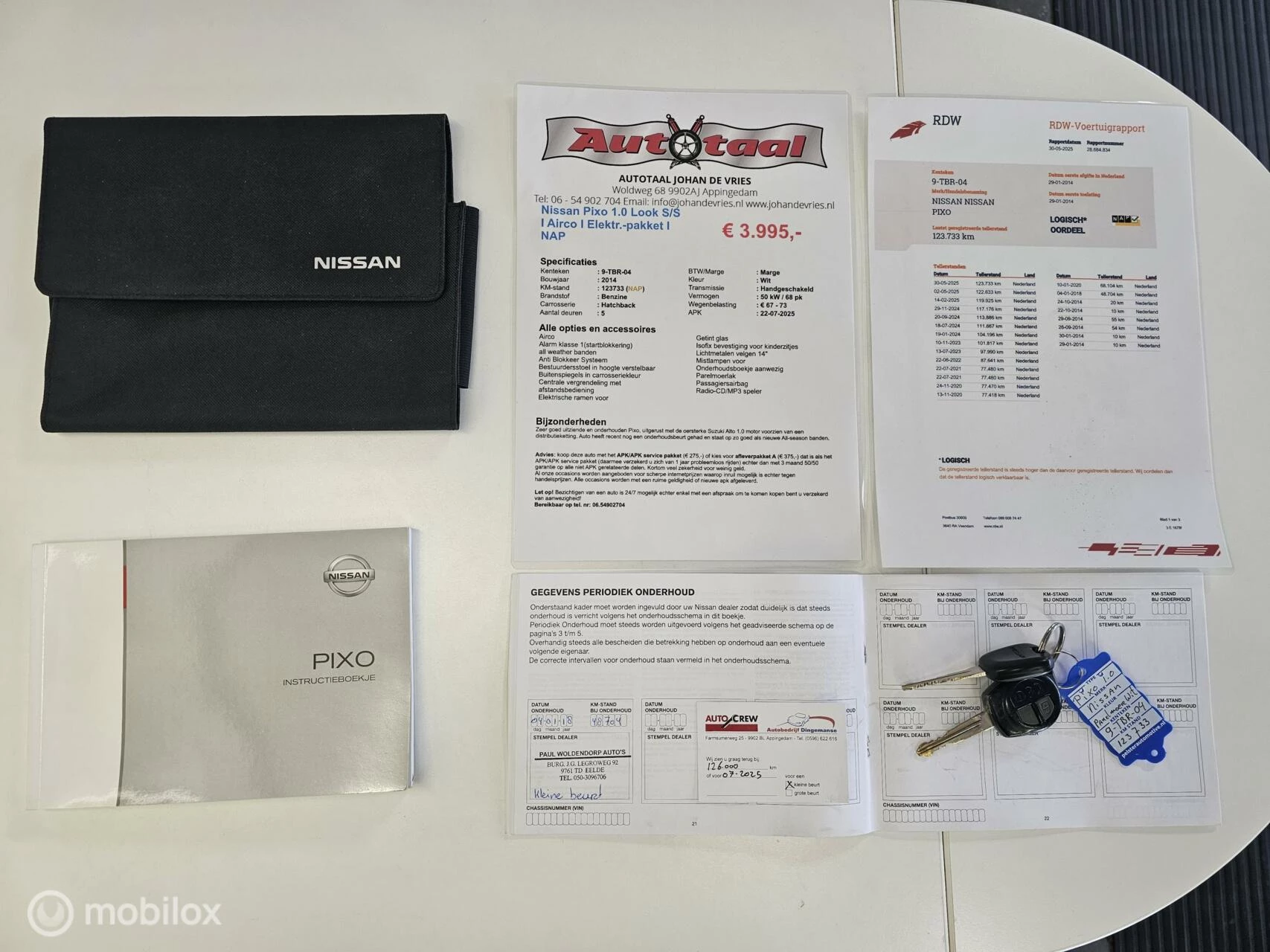 Hoofdafbeelding Nissan Pixo
