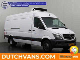Mercedes-Benz Sprinter 514CDI Automaat L3H2 Maxi Koelauto met Laadklep | Laadlift | 12/220V | Airco | Cruise | Dag-nacht aansluiting