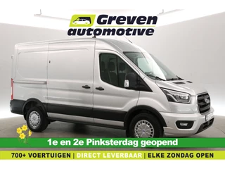 Ford Transit 2.0 TDCI Limited 185PK L2H2 | Aut. | Airco | Cruise | Carplay | 3 Zits | Trekhaak | Navi | Bi-Xenon | Parkeersens.