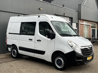 Opel Movano 2.3 CDTI BiTurbo L1H2 Airco Cruise controle Kastinrichting Achteruitrijcamera 2-Persoons Schuifdeur Zijruit rechts Euro 6 Bpm vrij !!1e eigenaar Dealer onderhouden
