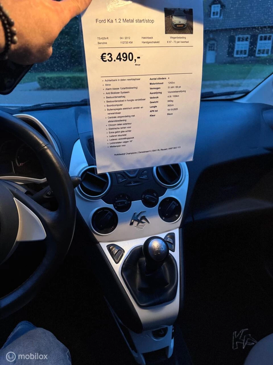 Hoofdafbeelding Ford Ka