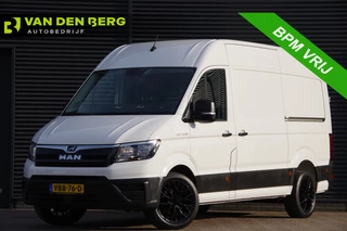MAN TGE 35 2.0 TDI 140PK AUT L3H3 2X SCHUIFDEUR, TREKHAAK 3T, CRUISE, NAVI, APPLE CARPLAY, PDC, BLUETOOTH
