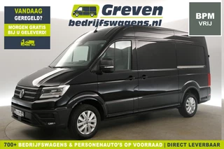 Volkswagen Crafter 2.0 TDI DSG HIGHLINE EXCLUSIVE L3H3 | FACELIFT MODEL | BPM VRIJ | NIEUW 3000KG TREKHAAK VIRTUAL ADAPTIVE CRUISE LED 140PK CARPLAY 17"LMV