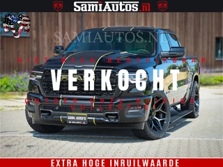 Dodge Ram 1500 Limited Night High Output 540HP 706Nm | Massage + Full Option | De Meest Luxe en Volle Pick-Up in zijn Klasse | Comfortabele Dubbele Cabine met Royale 5 Zitplaatsen | BPM vrij | Nu Leverbaar uit Voorraad | Voorraad Nr 2327 - 5407