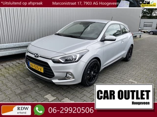 Hyundai i20 Coupé 1.2 HP i-Motion Comfort Clima, Navi, CC, PDC & Cam. LM, – Inruil Mogelijk –