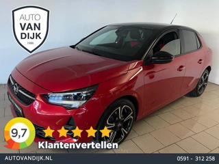 Opel Corsa 1.2 GS Line 100PK AIRCO NAVI CRUISE BLUETOOTH APPLE CARPLAY 17INCH ZWARTE VELGEN ZWART DAK PDC PRIVACYGLAS NIEUWSTAAT