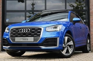 Hoofdafbeelding Audi Q2 Audi Q2 1.4 TFSI CoD Sport S-LINE Pano Virtual Trekhaak Carplay '17