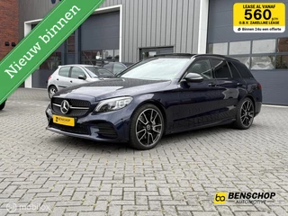 Mercedes C-klasse Estate 300 AMG Panodak Navi Leer Burmeister Carplay HUD ACC LED
