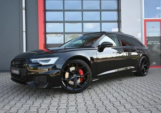 Audi A6 Avant  55 TFSI e S-Line Quattro Competition | Pano | New 21'' RS | 360 | B&O | Carplay | Virtual Cockpit | ACC | Stoel & Stuurwielverwarming | Trekhaak | Ambient | Keyless | Matrix Led | Lane Assist | Blind Spot