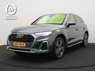 Audi Q5 50 TFSI e quattro S-Line Plug In Hybrid Daytona Grijs Facelift | Nieuw Model | PHEV | Trekhaak af Fabriek | Adaptive Cruise | Carplay | Camera | Virtual | Head-up Display | Keyless |