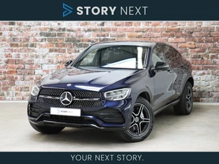 Mercedes-Benz GLC Coupé 300e 4MATIC AMG Line Automaat / Burmester / Night Pakket / Achteruitrijcamera / Stoelverwarming / Elektrisch Verstelbare Stoelen / Cruise Control / Apple Carplay / Parking Assistant / Dodehoek Detector / 19 Inch