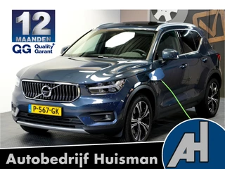 Volvo XC40 1.5 T4 Plug-in Hybrid 155kW/211pk DCT7 Inscription PANORAMADAK + EL.TREKHAAK + MATRIX LED + HARMAN/KARDON + SPORTSTOELEN + ADAPT.CRUISE + NAVI SENSUS + LANE ASSIST + PILOT ASSIST + 360 CAMERA + KEYLESS ENTRY&GO + PARKSENSOREN V&A + 19” LM-VELGEN!!