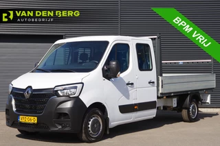 Hoofdafbeelding Renault Master Renault Master T35 2.3 dCi L3 OPEN LAADBAK, 150PK, DC-7P, AIRCO, TREKHAAK, DUBBELE CABINE, PICK-UP, OPENLAADBAK, PICKUP