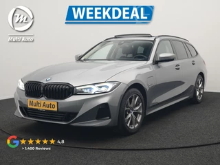 BMW 3 Serie Touring 320e Sportline FACELIFT PHEV Dealer O.H | Panodak | Widescreen Navi | Harman Kardon | Camera | Keyless | Stuurverwarming | Apple Carplay | BLIS | Plug In Hybrid