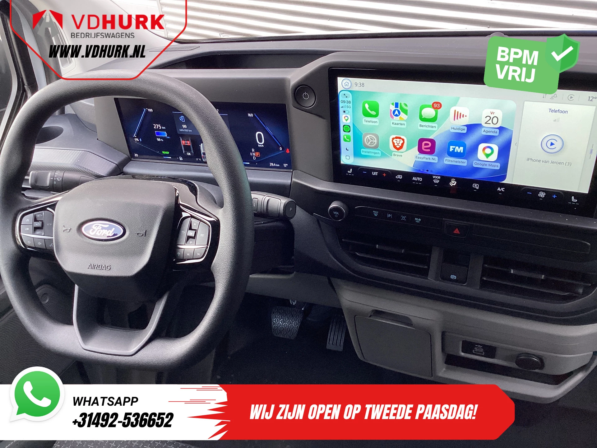 Hoofdafbeelding Ford E-Transit Custom