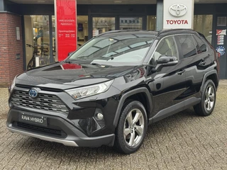 Hoofdafbeelding Toyota RAV4 Toyota RAV4 2.5 Hybrid AWD DYNAMIC STOEL/STUURVERWARMING APPLE/ANDROID AD-CRUISE DIGITALE-SPIEGEL CAMERA EL-SPIEGELS EL-ACHTERKLEP KEYLESS