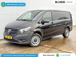 Hoofdafbeelding Mercedes-Benz eVito Mercedes-Benz eVito 112 Elektrisch L2H1 66kWh 280km WLTP 96% (SOH) Snelladen Climate Control Cruise Control Carplay Camera Stoelverwarming