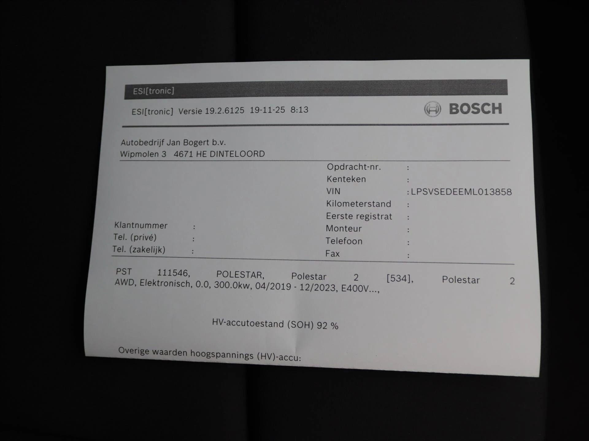 Hoofdafbeelding Polestar 2