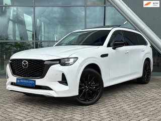 Hoofdafbeelding Mazda CX-80 Mazda CX-80 2.5 e-SkyActiv AWD PHEV Homura Plus 7p. 327pk Panoramadak / Stoelventilatie / 360 Camera